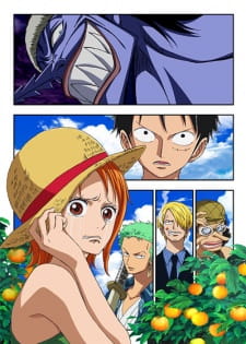 بوستر One Piece: Episode of Nami - Koukaishi no Namida to Nakama no Kizuna